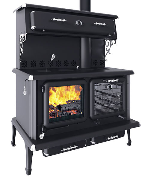 JA Roby CUISINIERE SE Wood Cook Stove - STOVES & MORE LLC