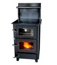 Bakers Chef Wood Cook Stove w/ shelf